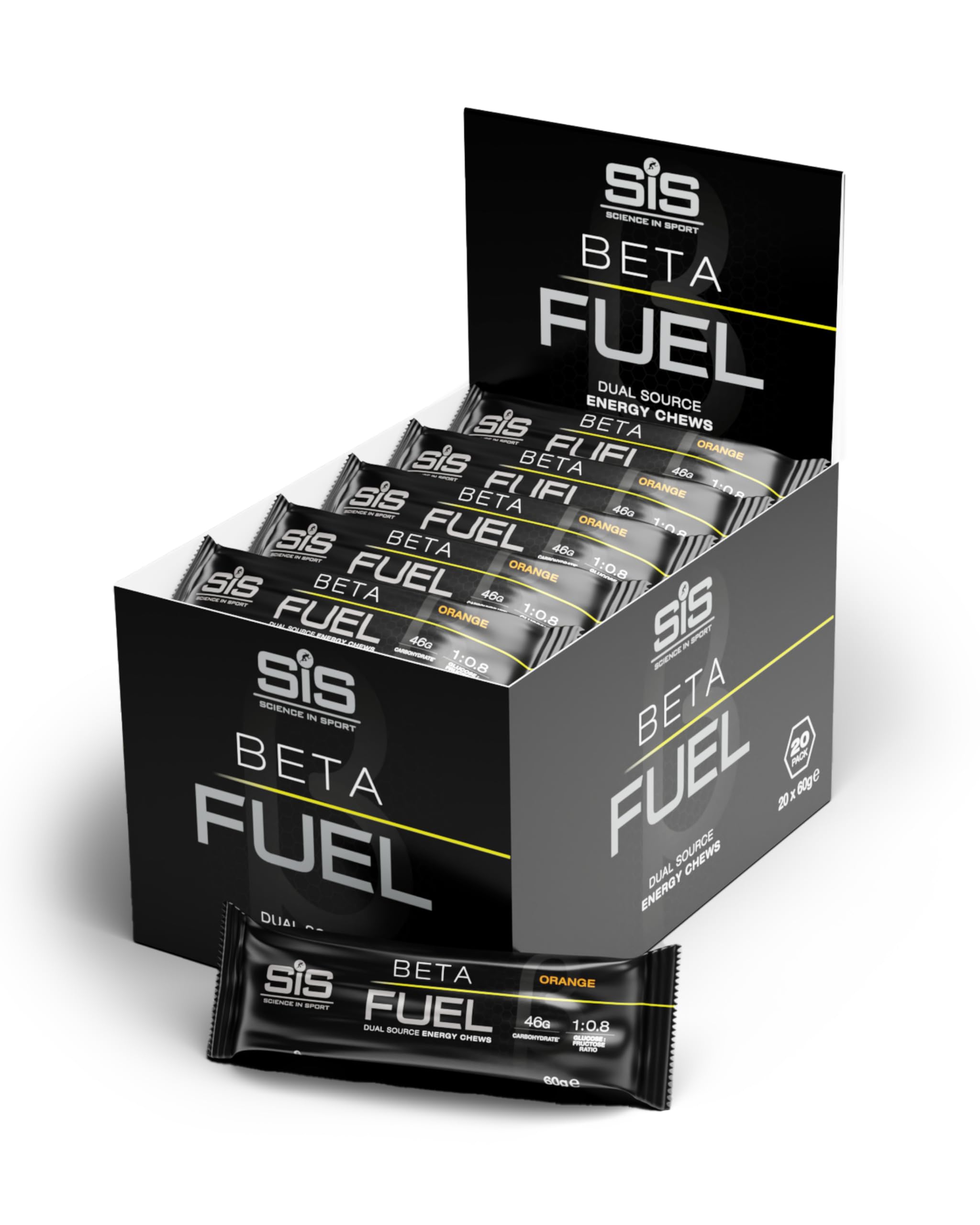 science-in-sport-beta-fuel-energie-kaubonbons-orange-20-x-60g image 1