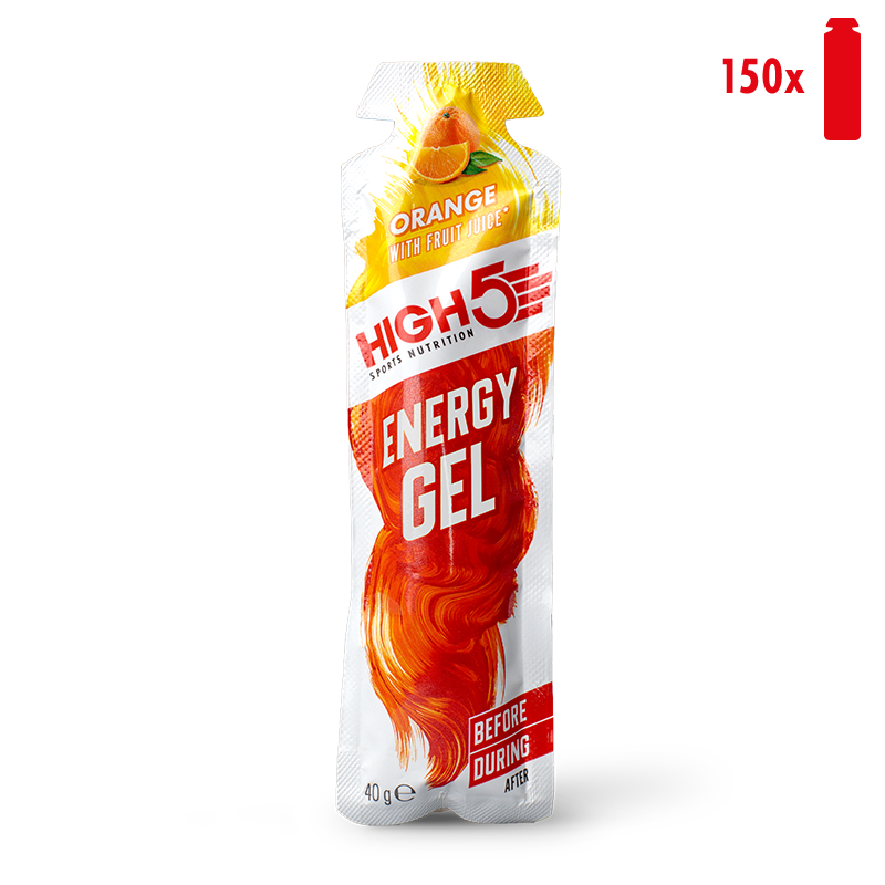 high5-energy-gel-orange-x150-koffeinfreies-carb-gel-event-pack image 1