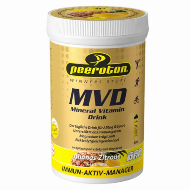 peeroton-mvd-mineral-vitamin-drink-ananas-zitrone-300g-pulver image 1