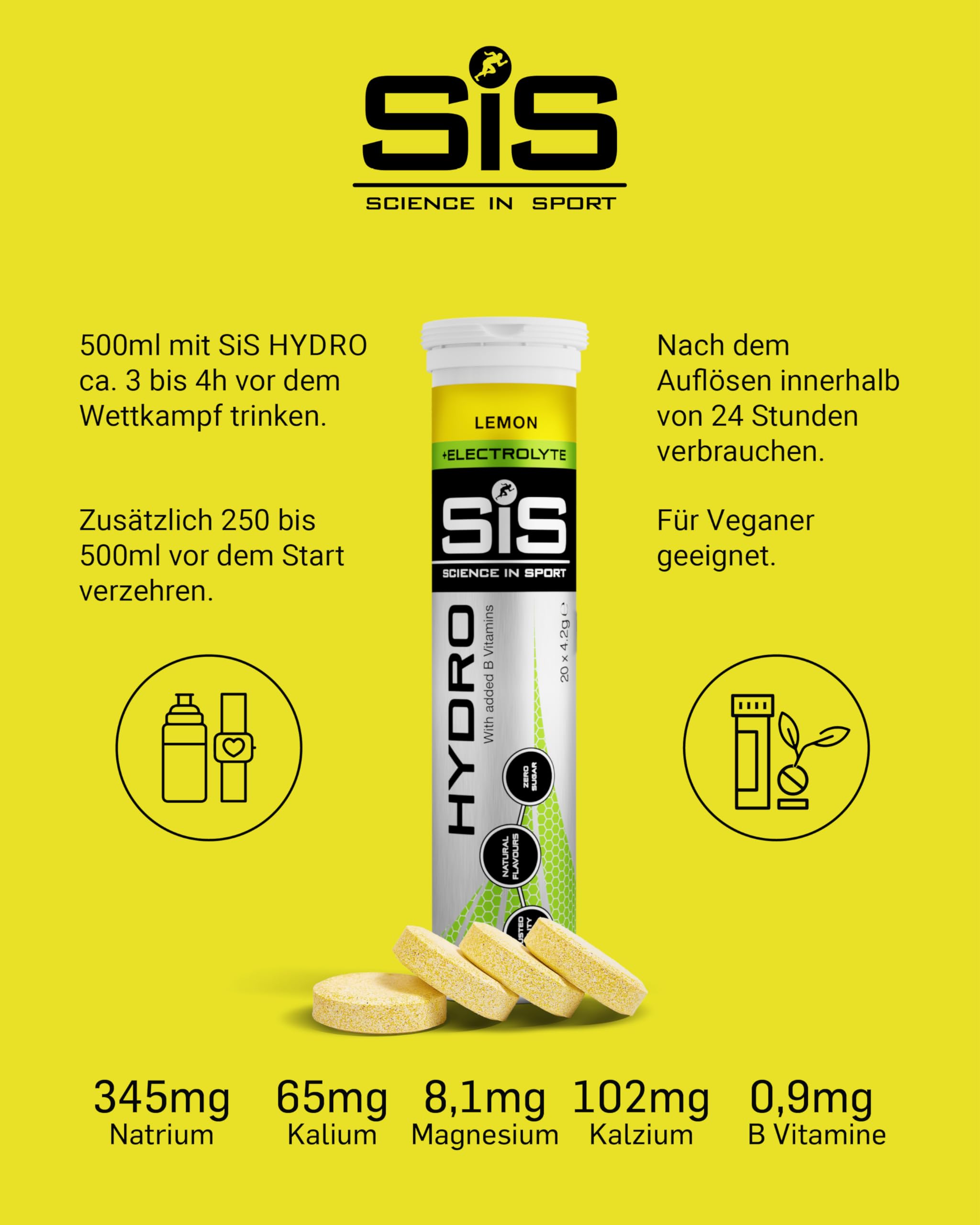 science-in-sport-hydro-elektrolyt-tabletten-3-x-20-tabs-zitrone image 4