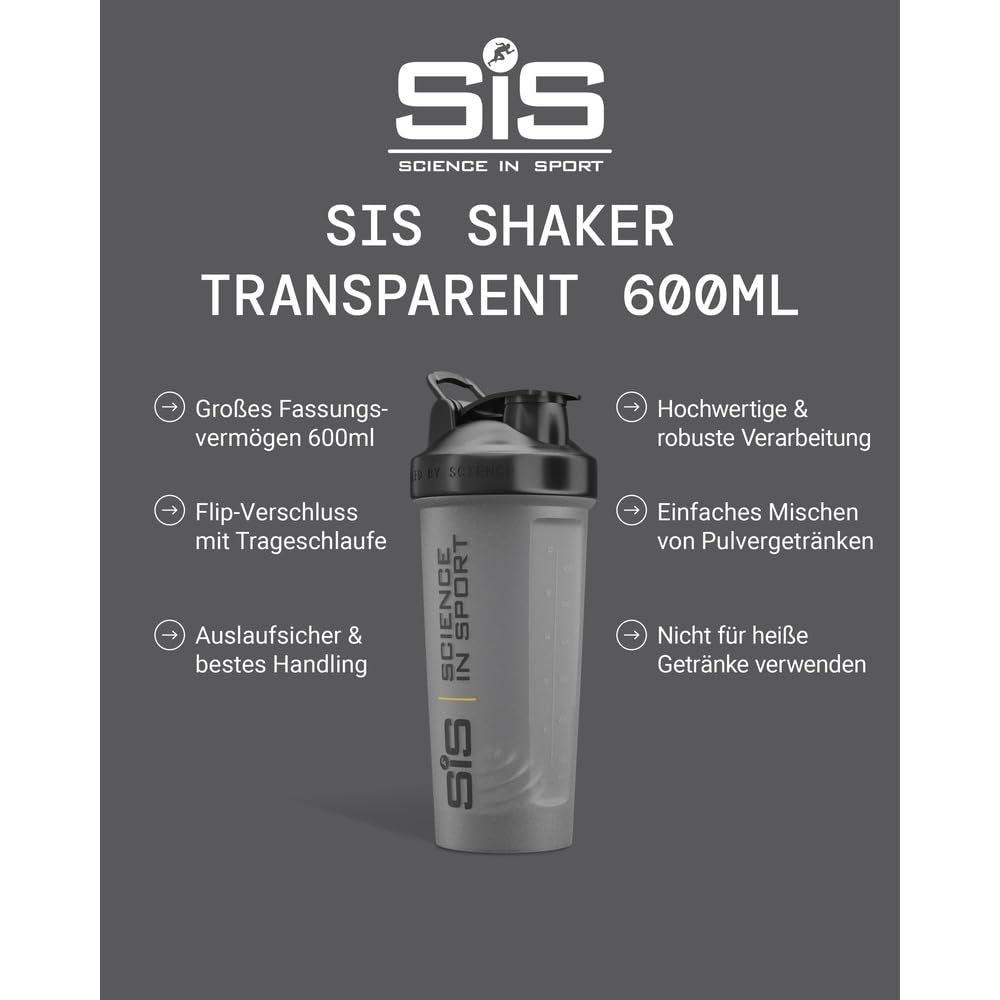science-in-sport-sportflasche-700ml-transparenter-shaker image 2