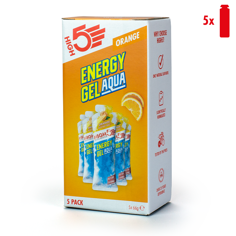 high5-energy-gel-aqua-5-pack-orange-energy-gel-aqua image 1