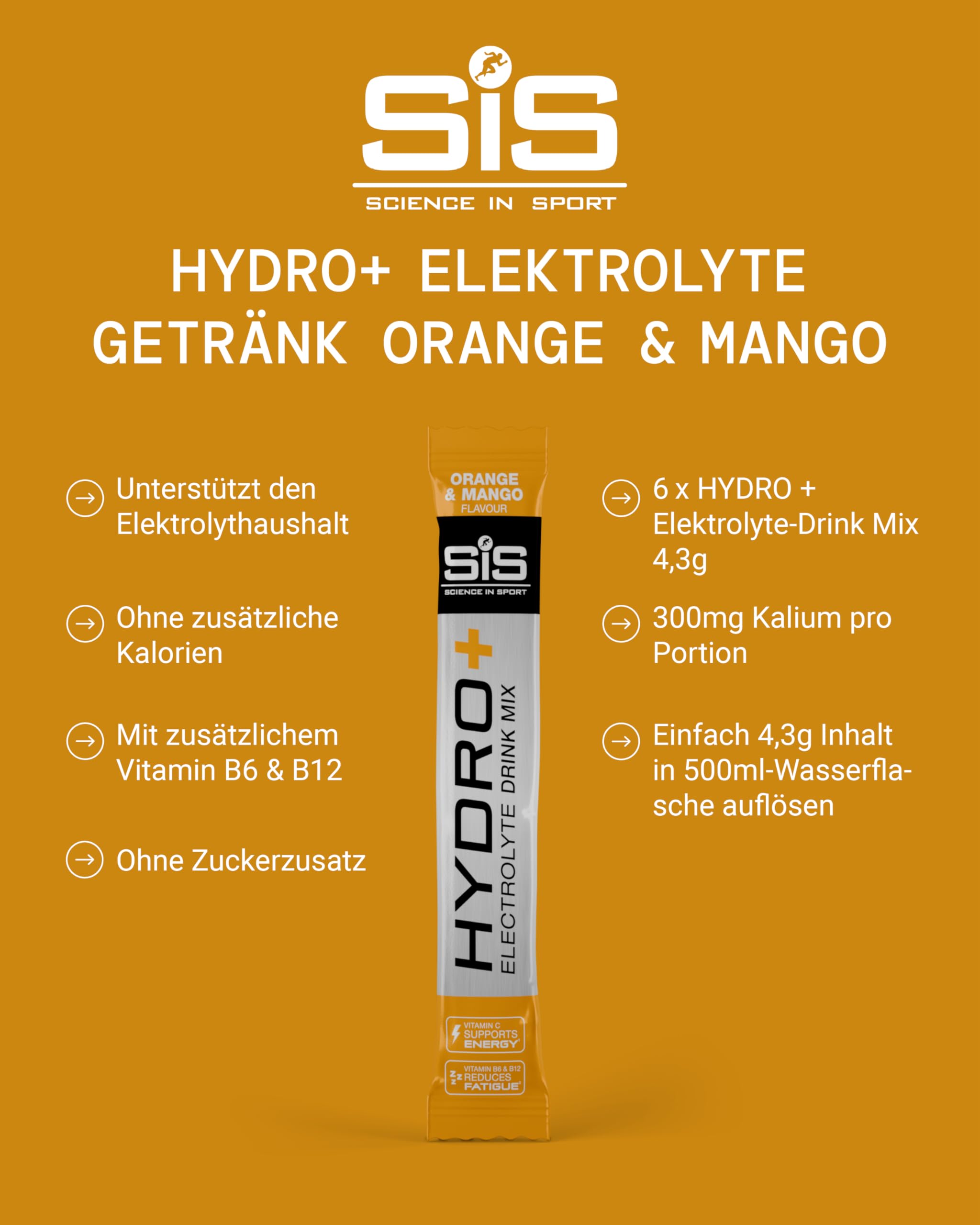 science-in-sport-hydro-elektrolyt-getr-nkepulver-orange-mango-6-beutel image 2