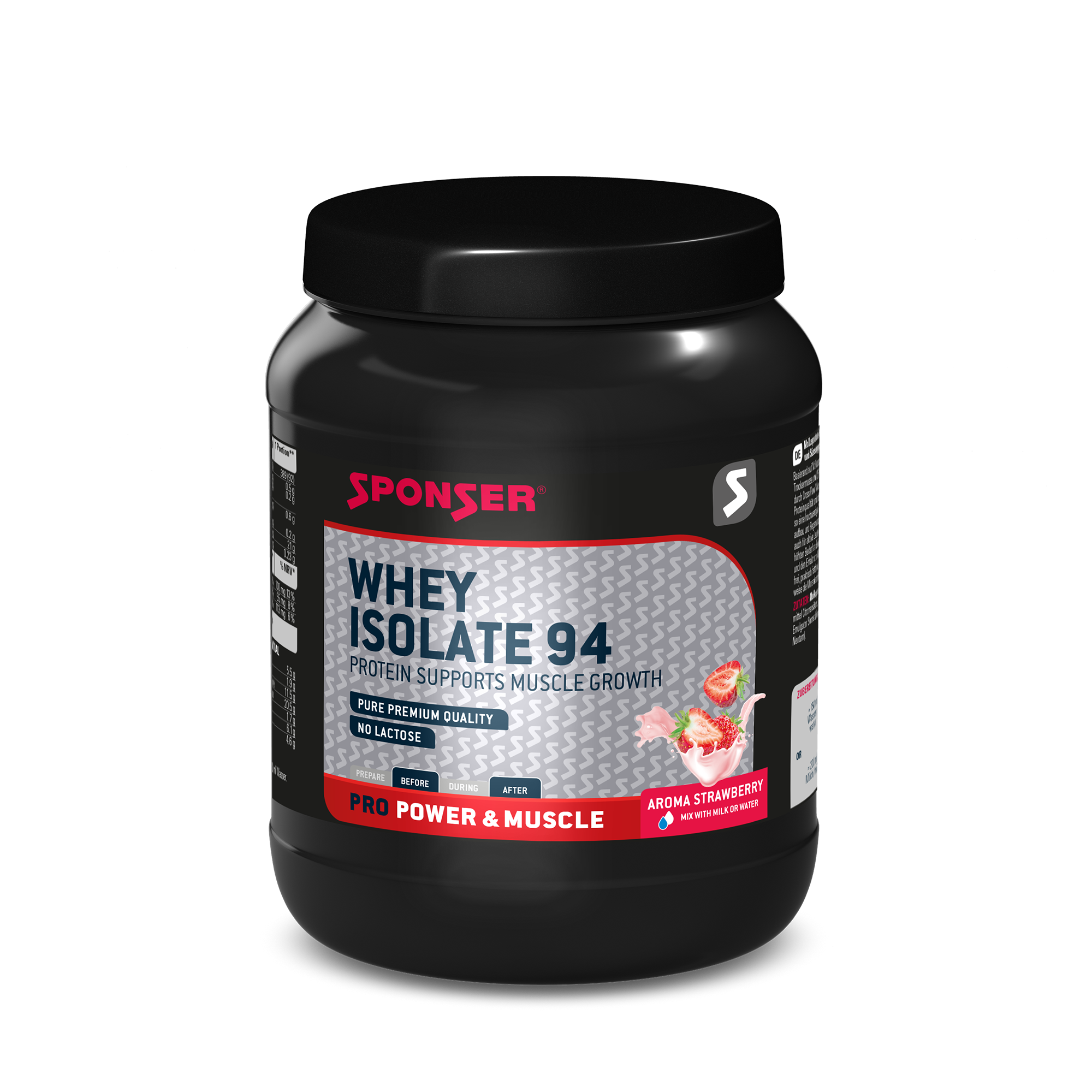 sponser-whey-isolate-94-strawberry-protein-isolat image 1