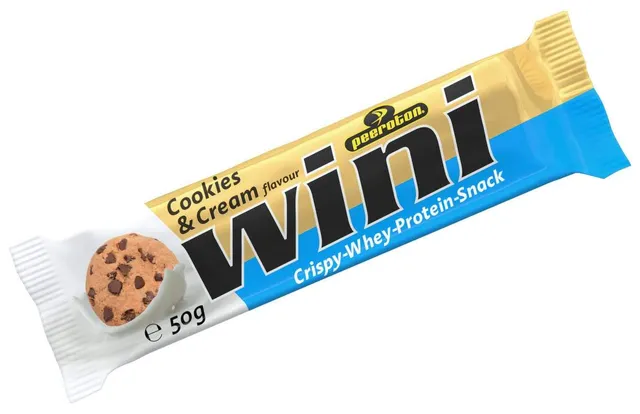 peeroton-wini-crispy-whey-protein-snack-cookies-cream-50g image 1