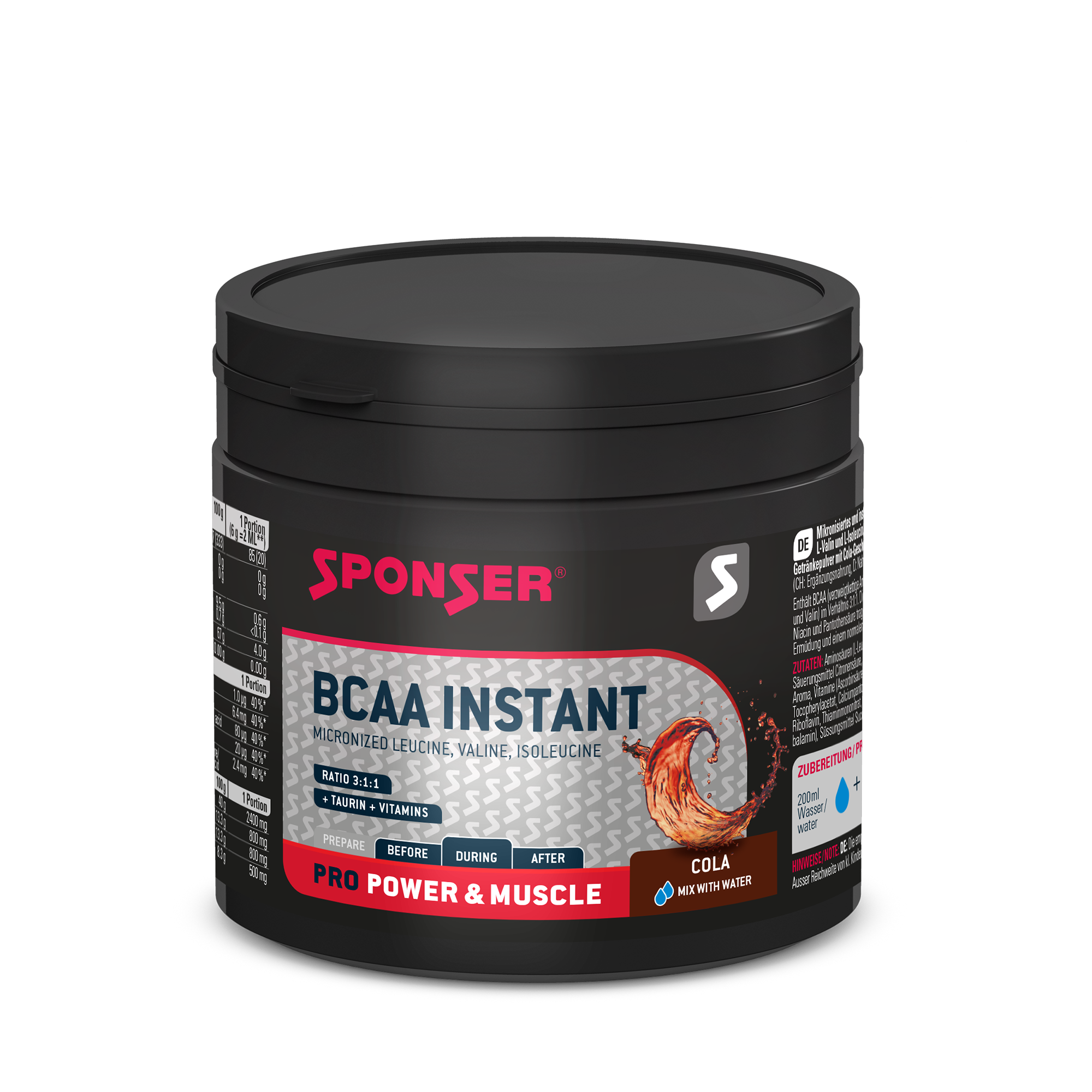sponser-bcaa-instant-cola-aminos-uren-pulver image 1