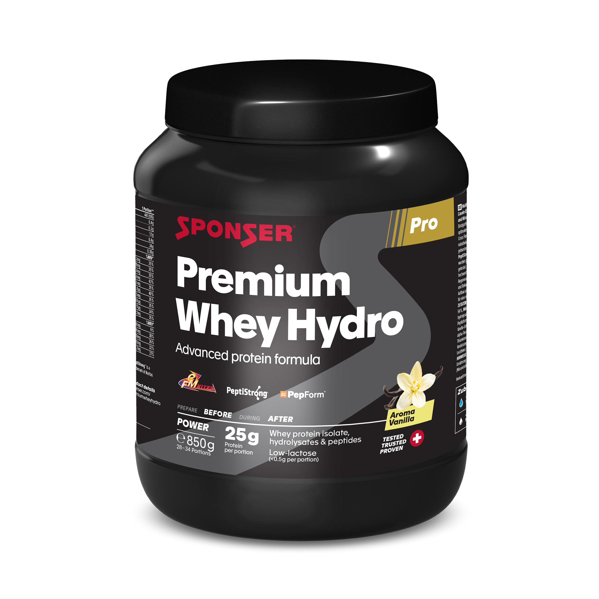 sponser-premium-whey-hydro-vanilla-hydrolysiertes-whey-isolat-mit-hmb image 1