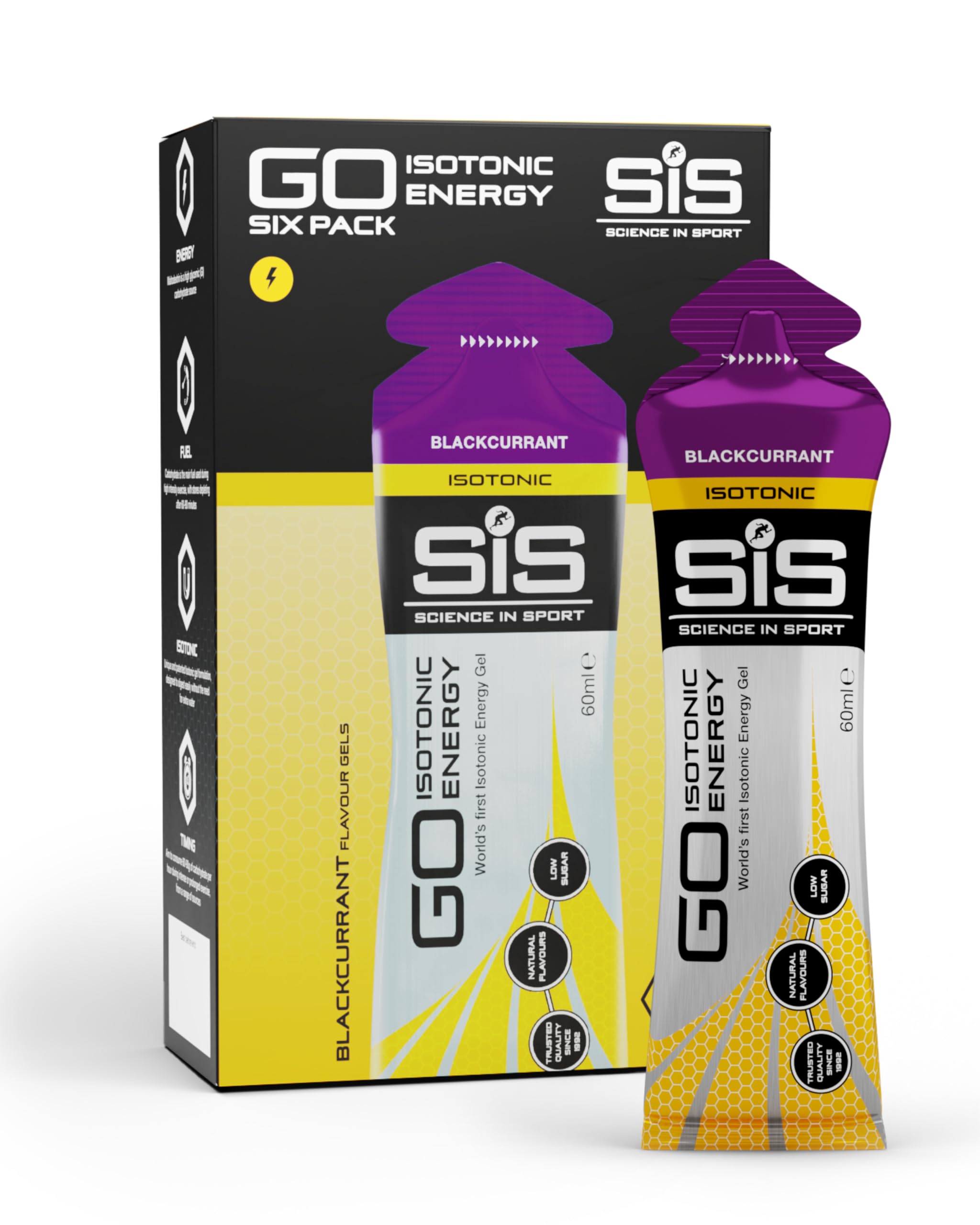 science-in-sport-go-isotonic-energy-gel-6x60ml-zitrone-limette-vegan image 7