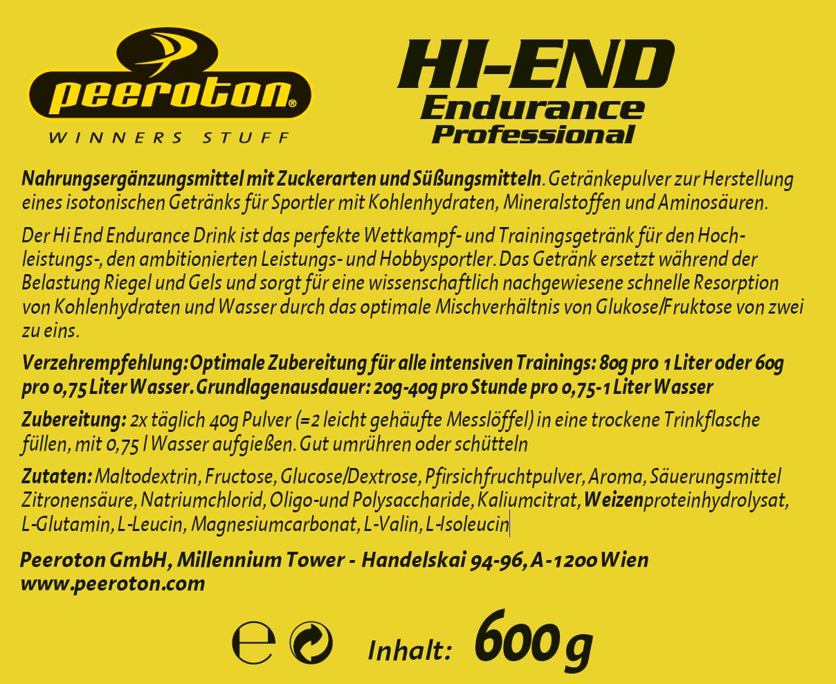 peeroton-hi-end-endurance-professional-pfirsich-600g image 2
