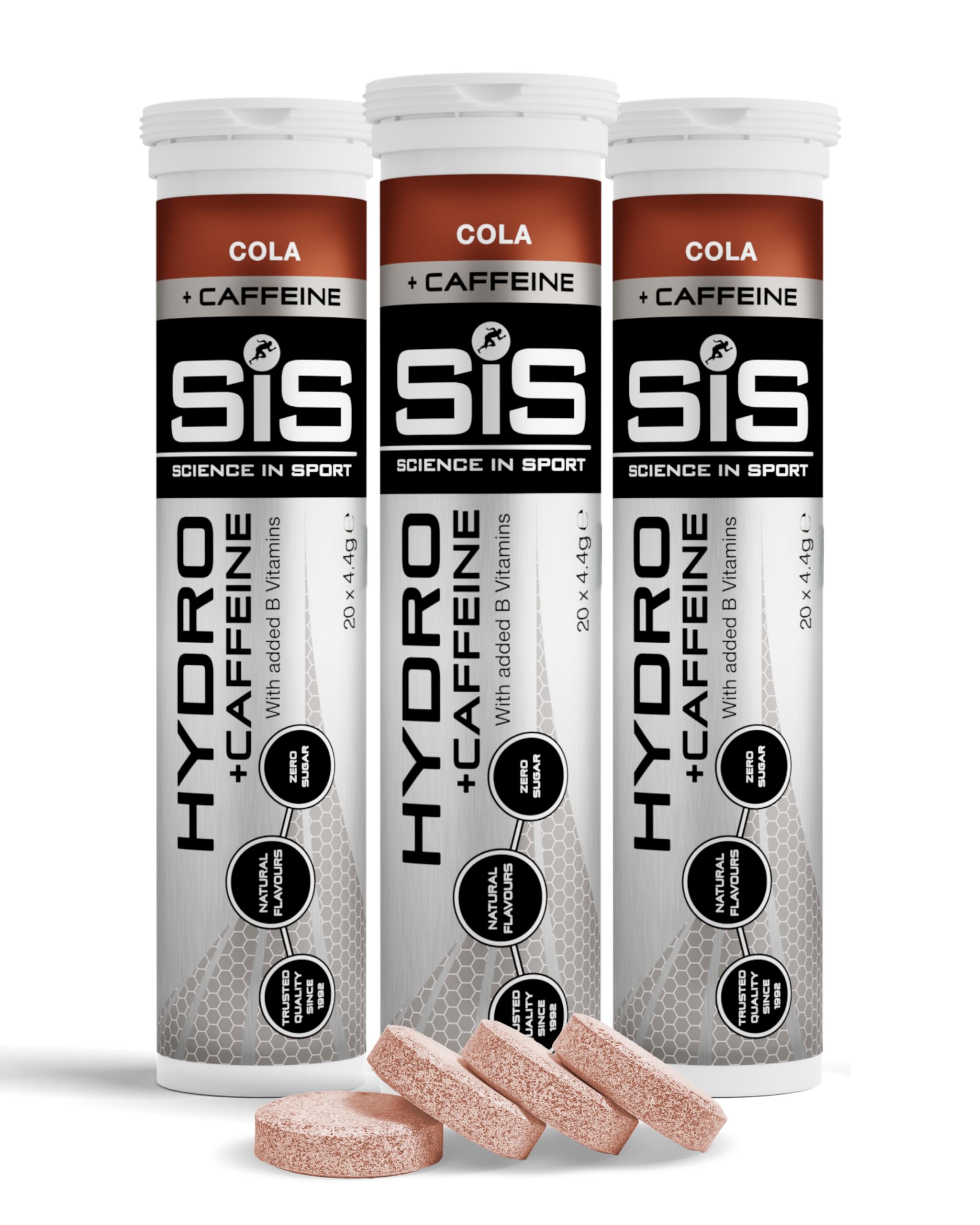 science-in-sport-hydro-koffein-brausetabletten-cola-3-x-20-tabletten image 1