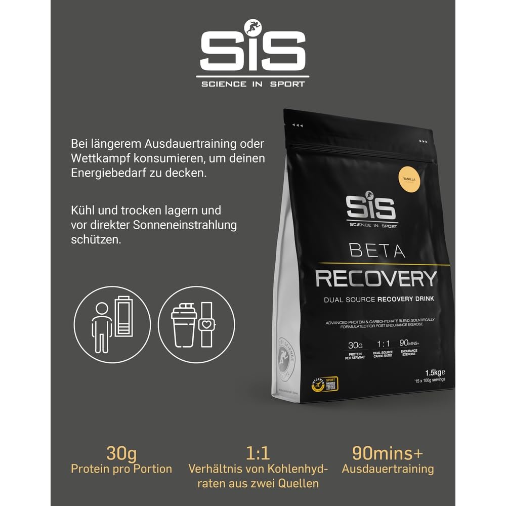 science-in-sport-beta-recovery-vanille-pulver-1-5-kg image 4