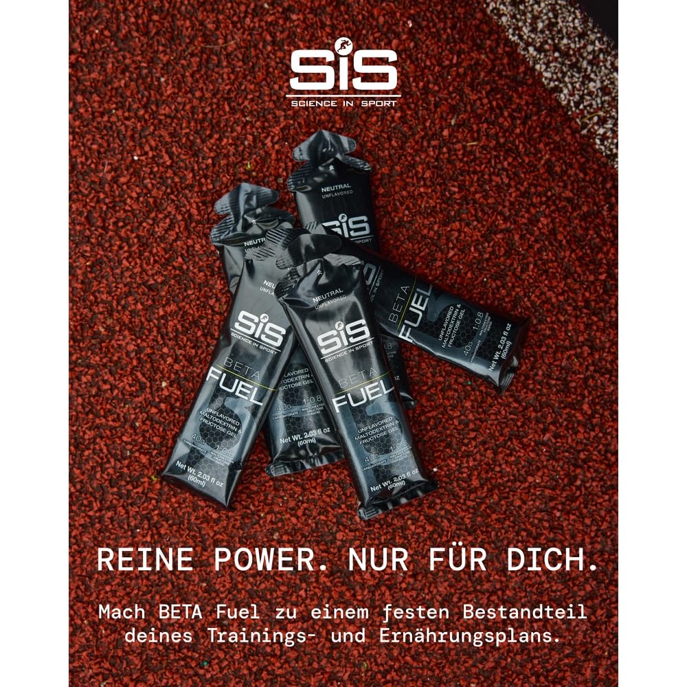science-in-sport-beta-fuel-energy-gel-ohne-geschmack-6-x-60-ml image 5