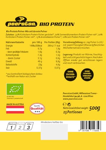 peeroton-bio-protein-natur-vegan-500-g image 6