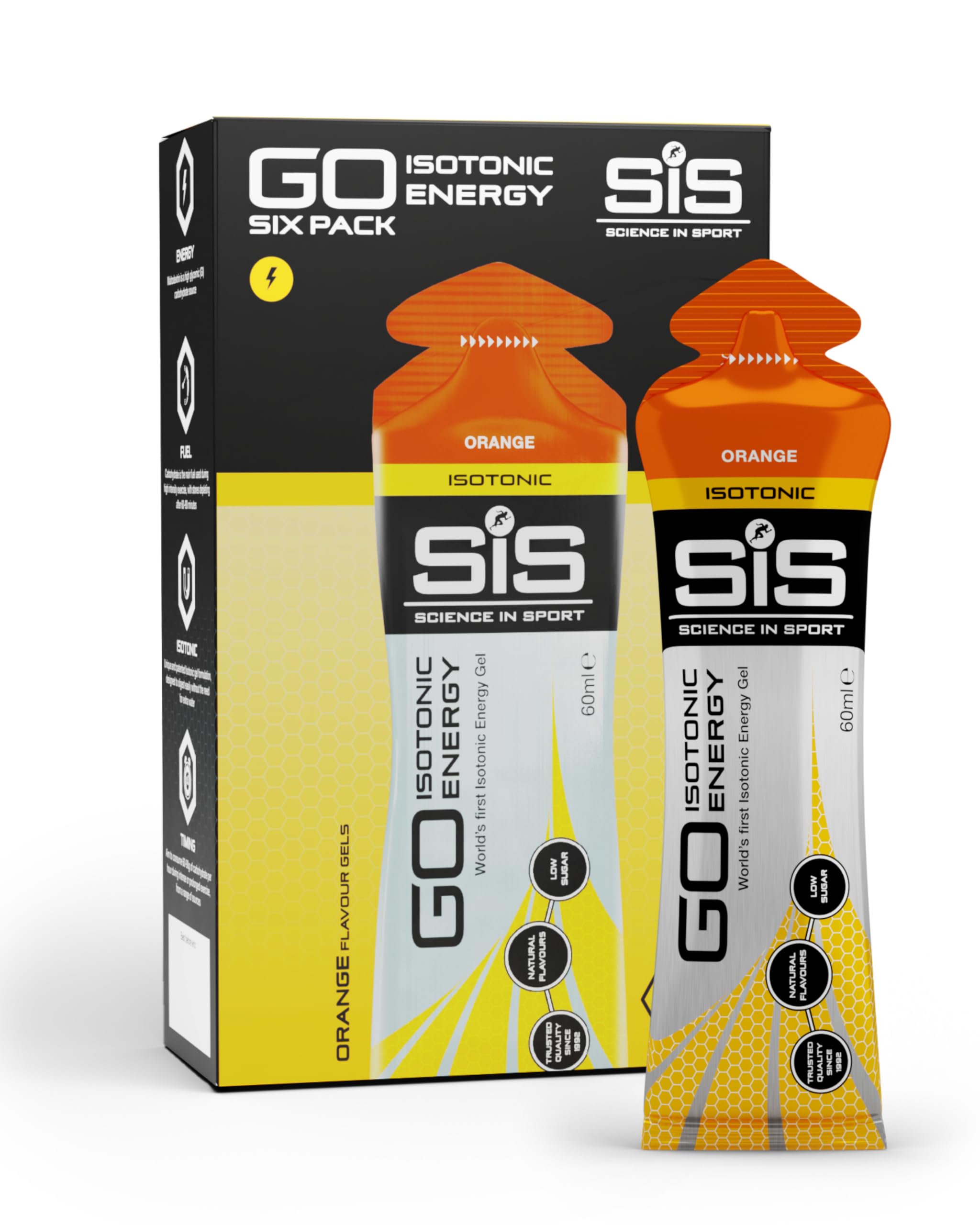 science-in-sport-go-isotonic-energy-gel-6x60ml-zitrone-limette-vegan image 8