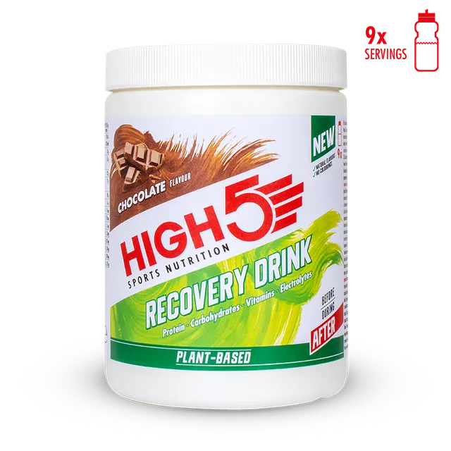high5-plant-based-recovery-drink-450g-chocolate-recovery-drink image 1