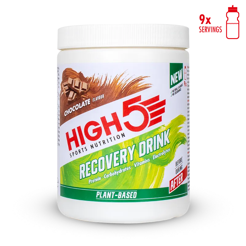high5-plant-based-recovery-drink-450g-chocolate-recovery-drink image 1