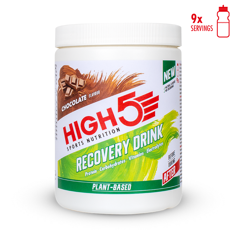 high5-plant-based-recovery-drink-450g-chocolate-recovery-drink image 1