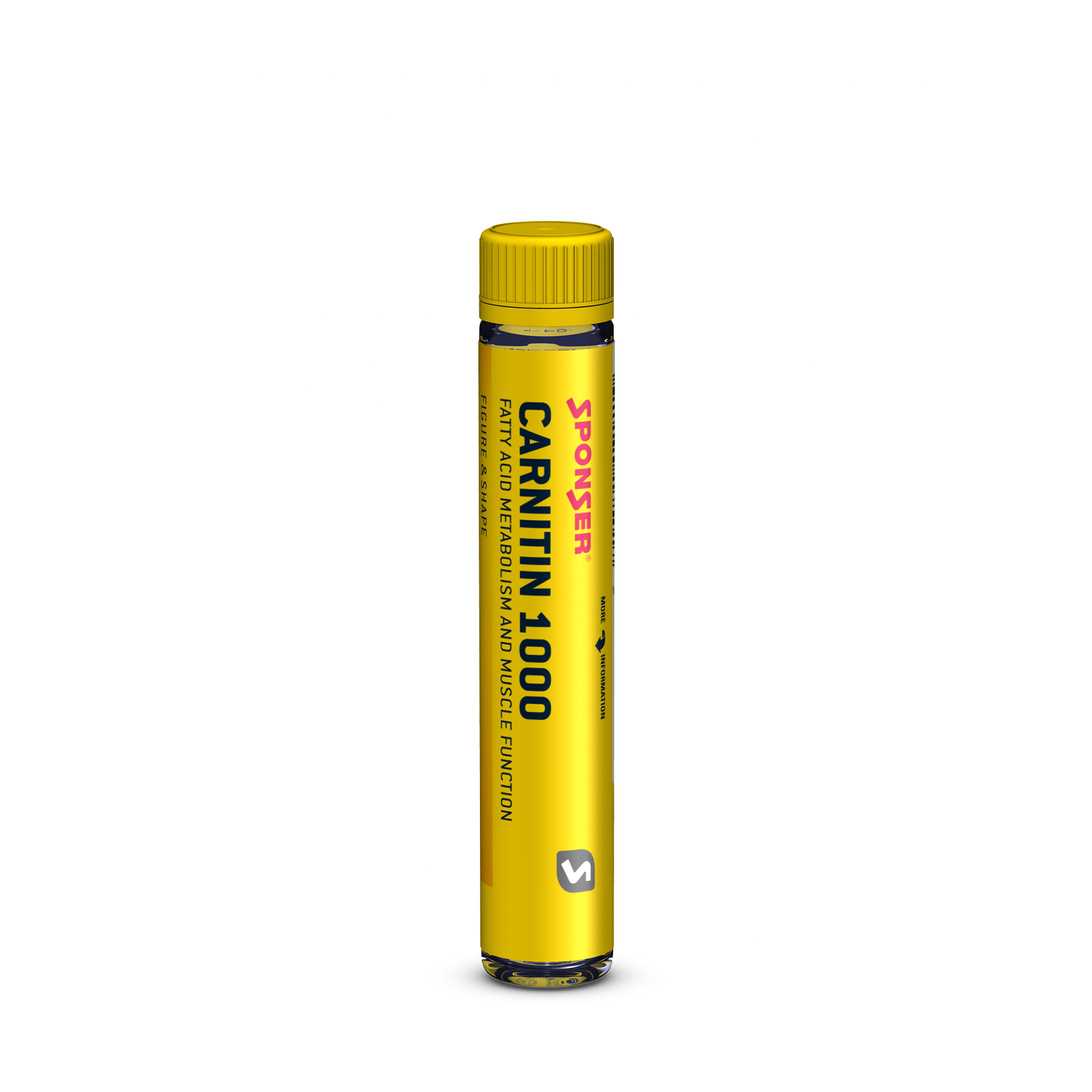 sponser-carnitine-1000-trink-ampulle-peach image 1