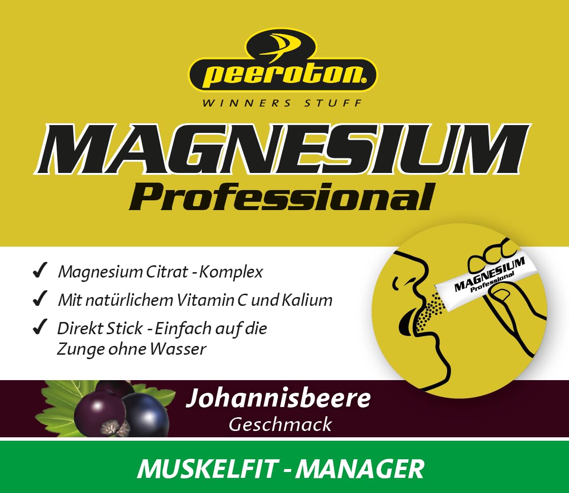 peeroton-magnesium-professional-johannisbeere-50g-direkt-sticks image 2
