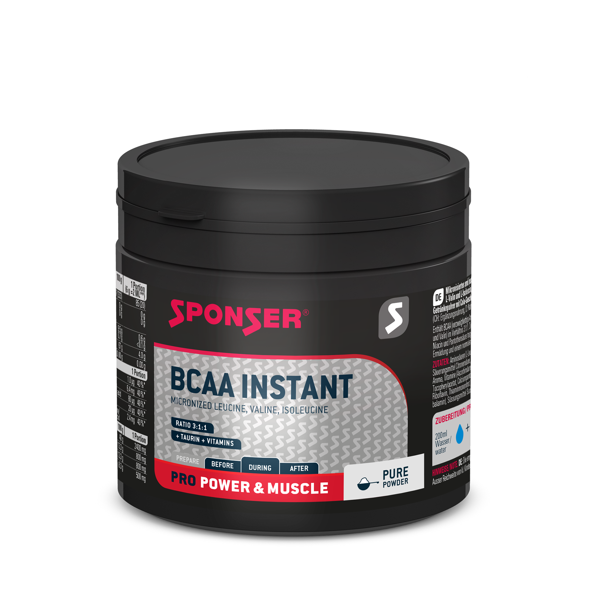 sponser-bcaa-instant-neutral-bcaa-pulver-3-1-1 image 1