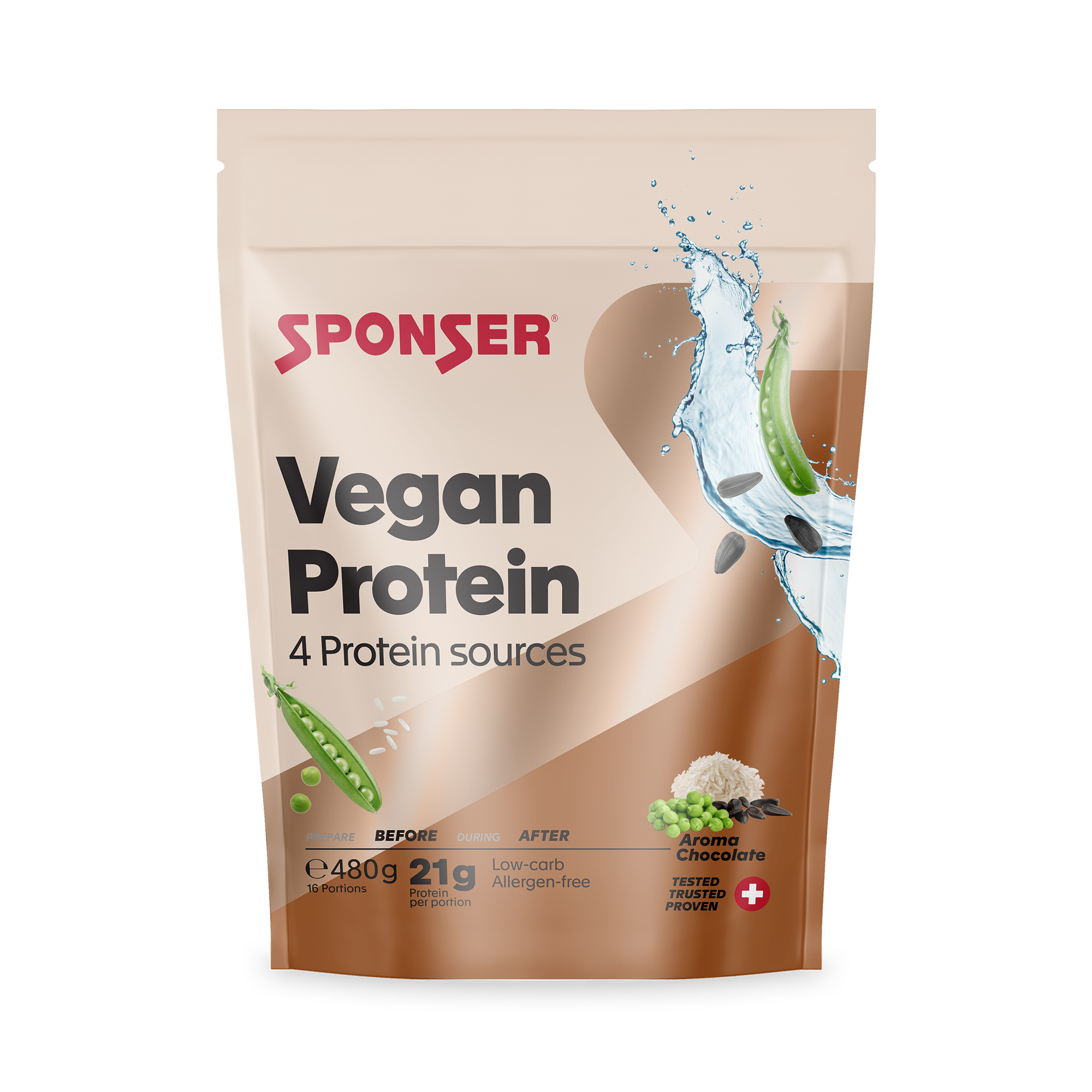 sponser-vegan-protein-chocolate-pflanzliches-proteinpulver image 1