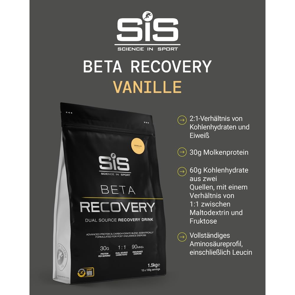 science-in-sport-beta-recovery-vanille-pulver-1-5-kg image 2