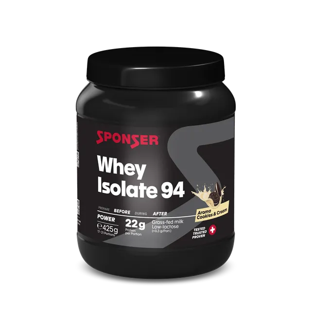 sponser-whey-isolate-94-cookies-cream-proteinpulver image 1