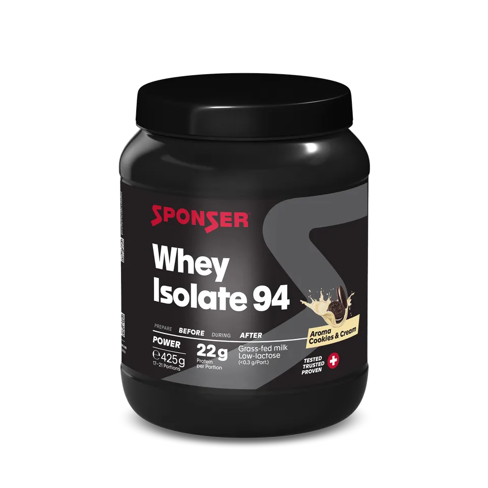 sponser-whey-isolate-94-cookies-cream-proteinpulver image 1