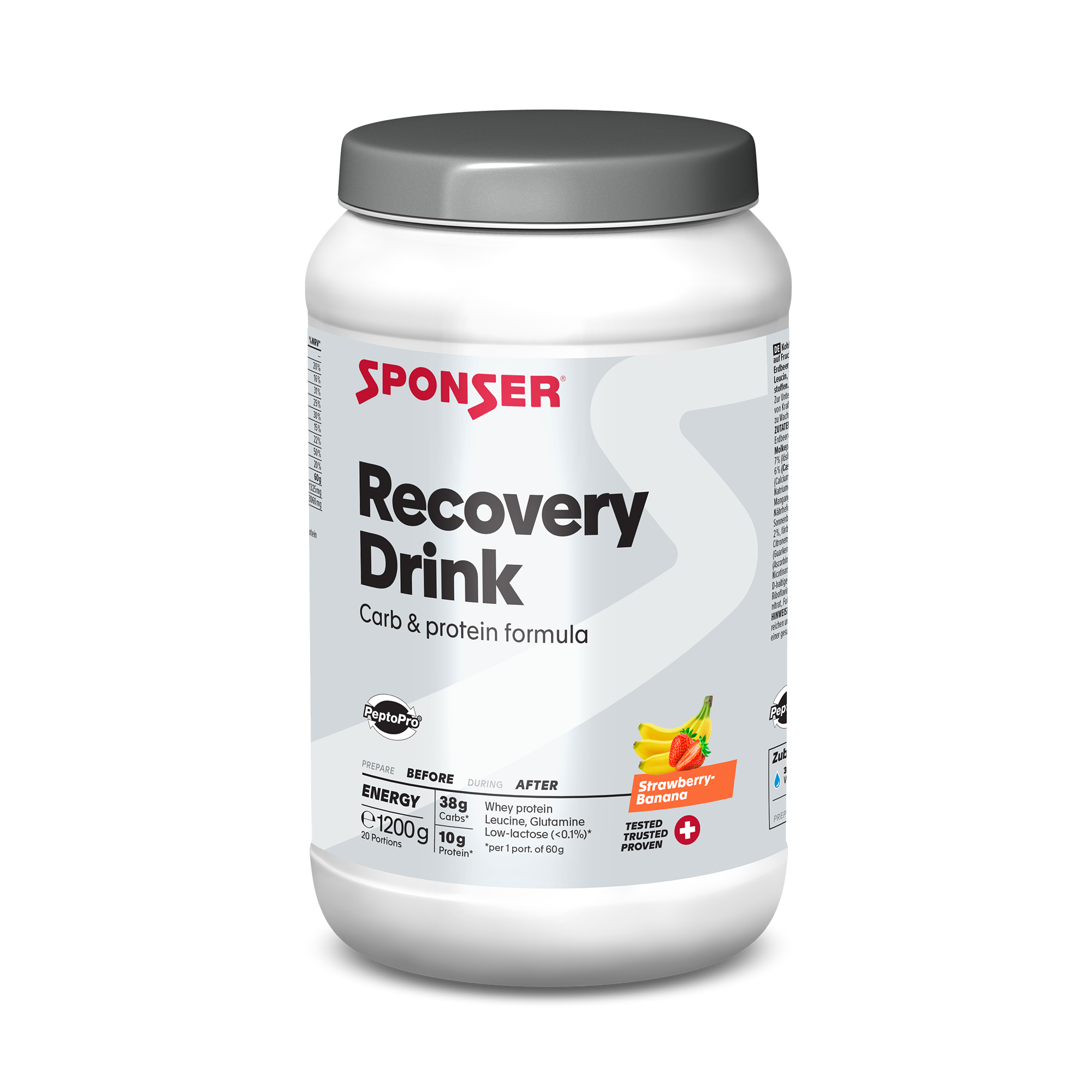 sponser-recovery-drink-strawberry-banana-kohlenhydrat-protein-regenerationsgetr- image 1