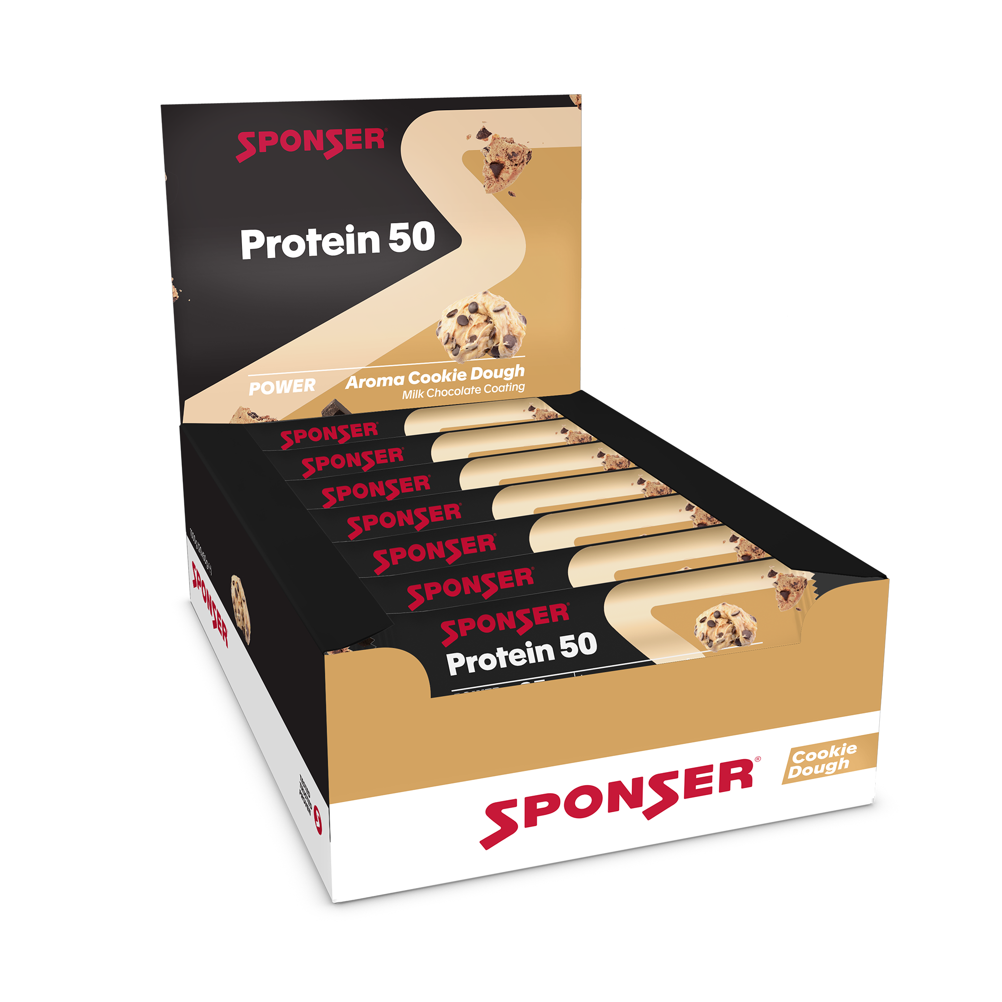 sponser-protein-50-cookie-dough-proteinriegel-25g-protein image 2