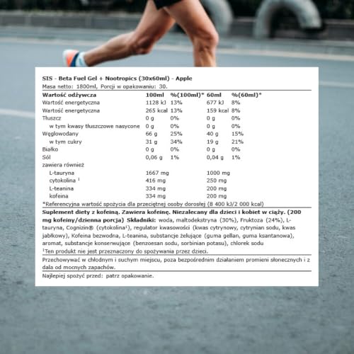 science-in-sport-beta-fuel-nootropics-gel-apfel-30-x-60-ml image 6