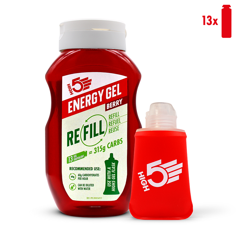high5-gel-refill-bundle-150-ml-flask-energy-gel-berry-550-g image 1