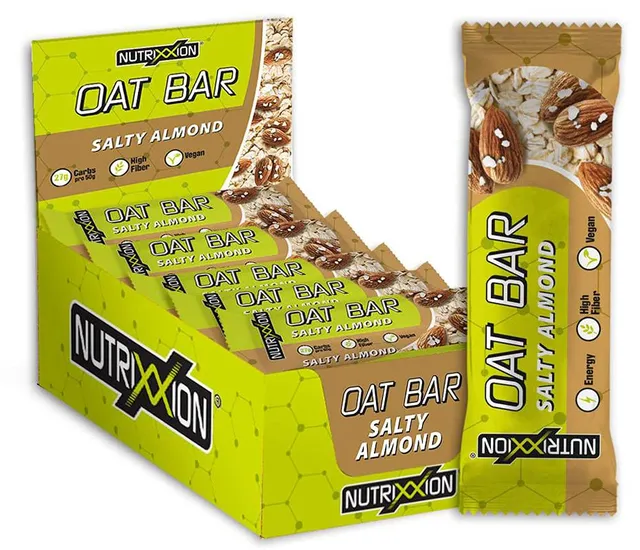 nutrixxion-energie-power-riegel-haferriegel-vegan-high-energy-20x50g-salty-almon image 1