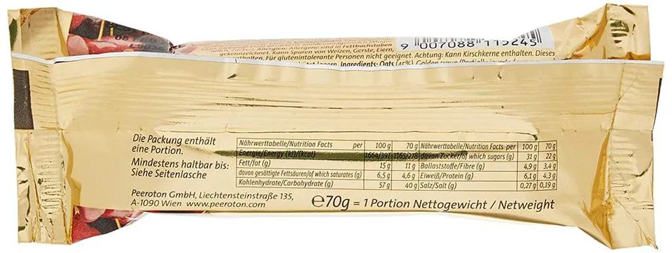 peeroton-powerpack-riegel-cherry-15x70g-energie-riegel-ohne-zucker image 1