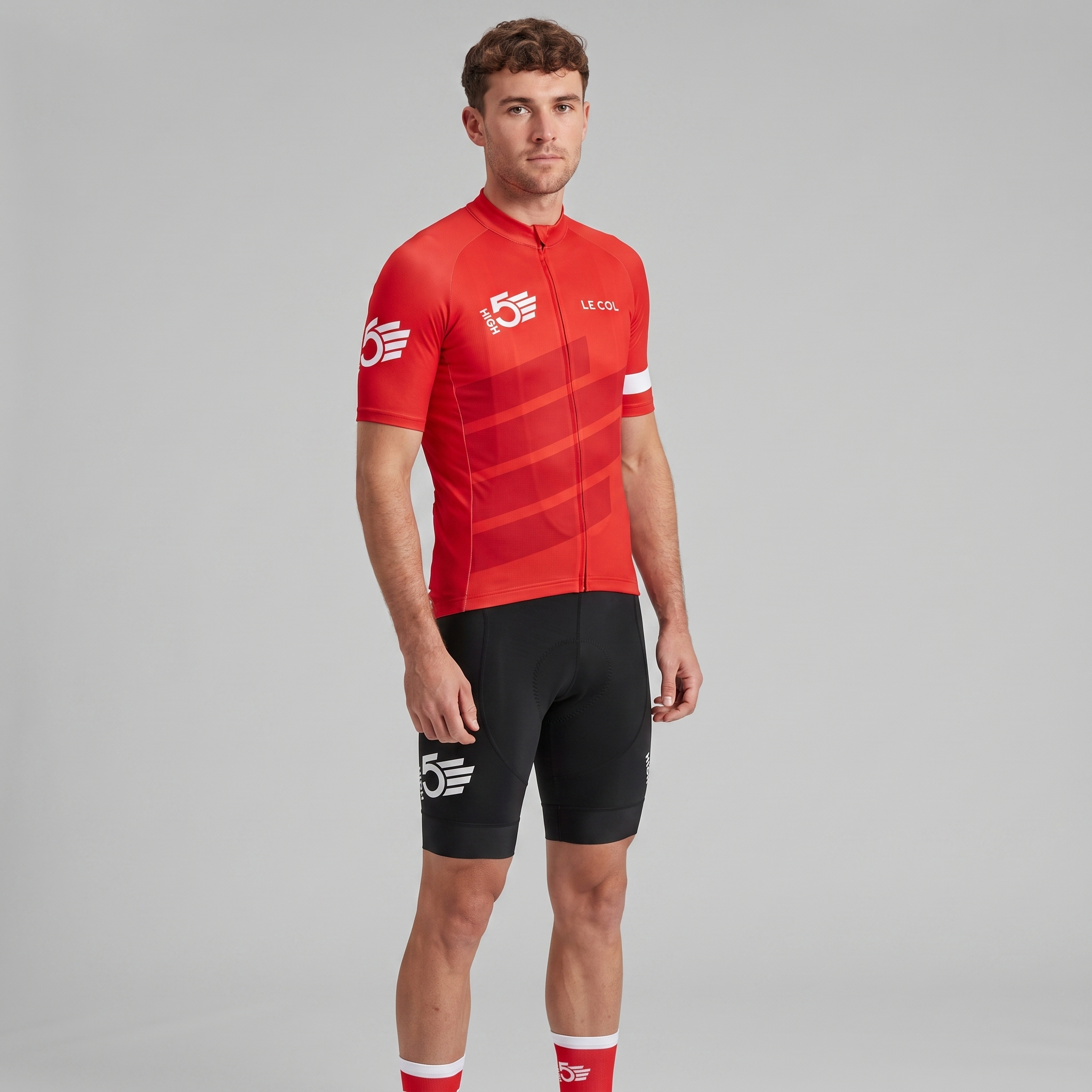 high5-x-le-col-bib-shorts-jersey-herren image 8