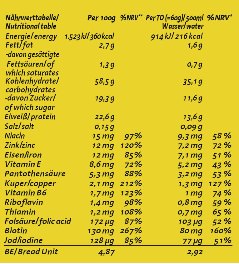 peeroton-gainer-shake-schoko-600g-protein-kohlenhydrat-drink image 7