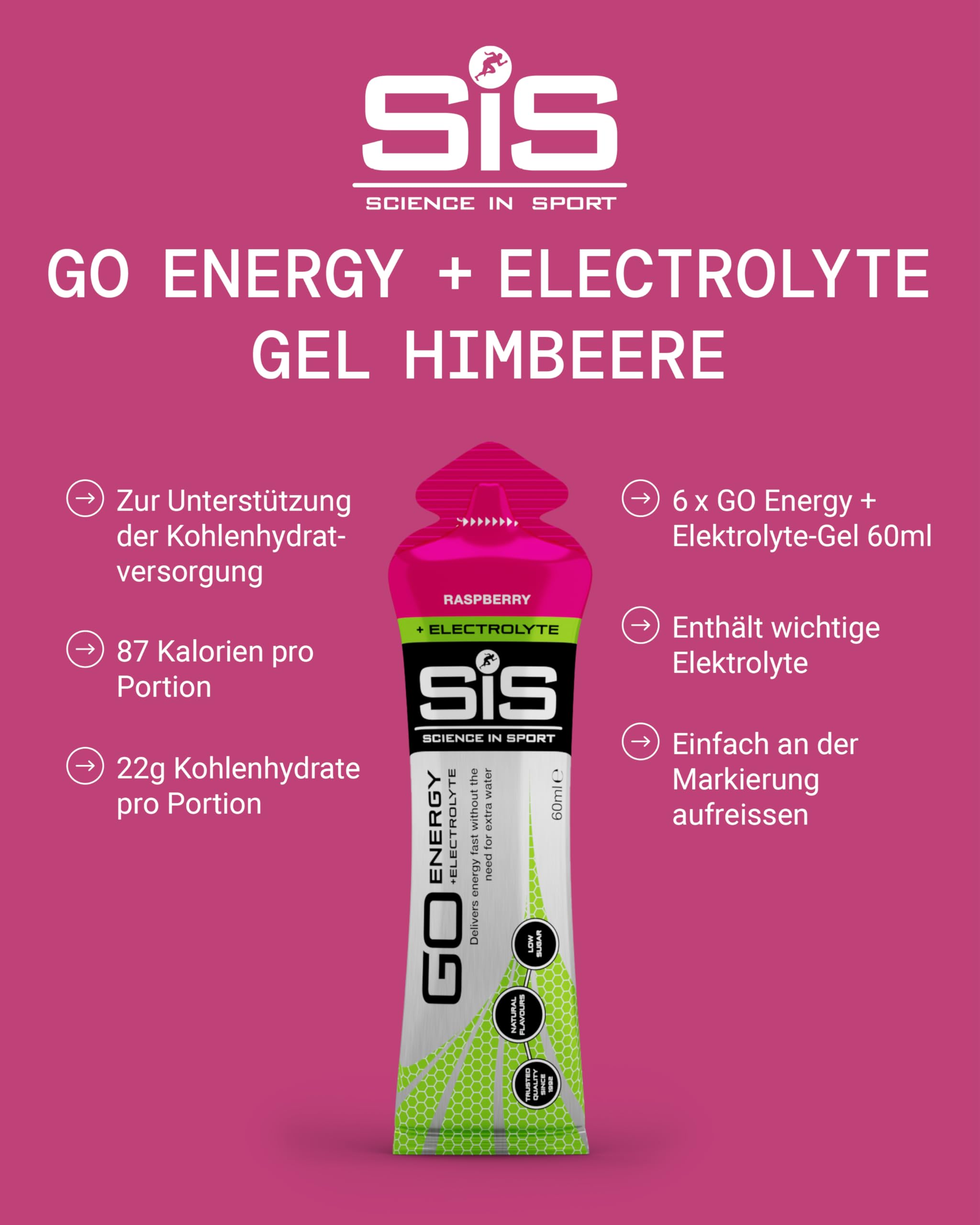 science-in-sport-go-energy-elektrolyt-gel-himbeere-6-x-60ml image 2