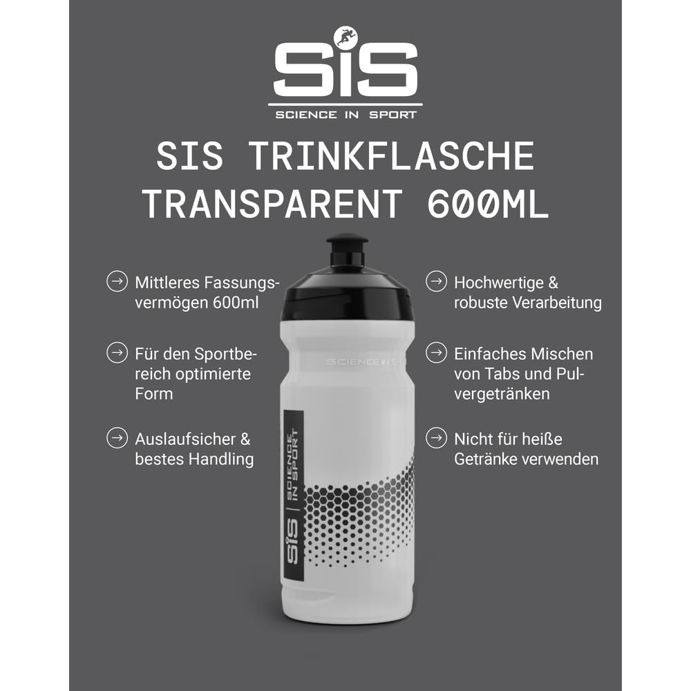 science-in-sport-sportflasche-600ml-transparent-bpa-frei image 2