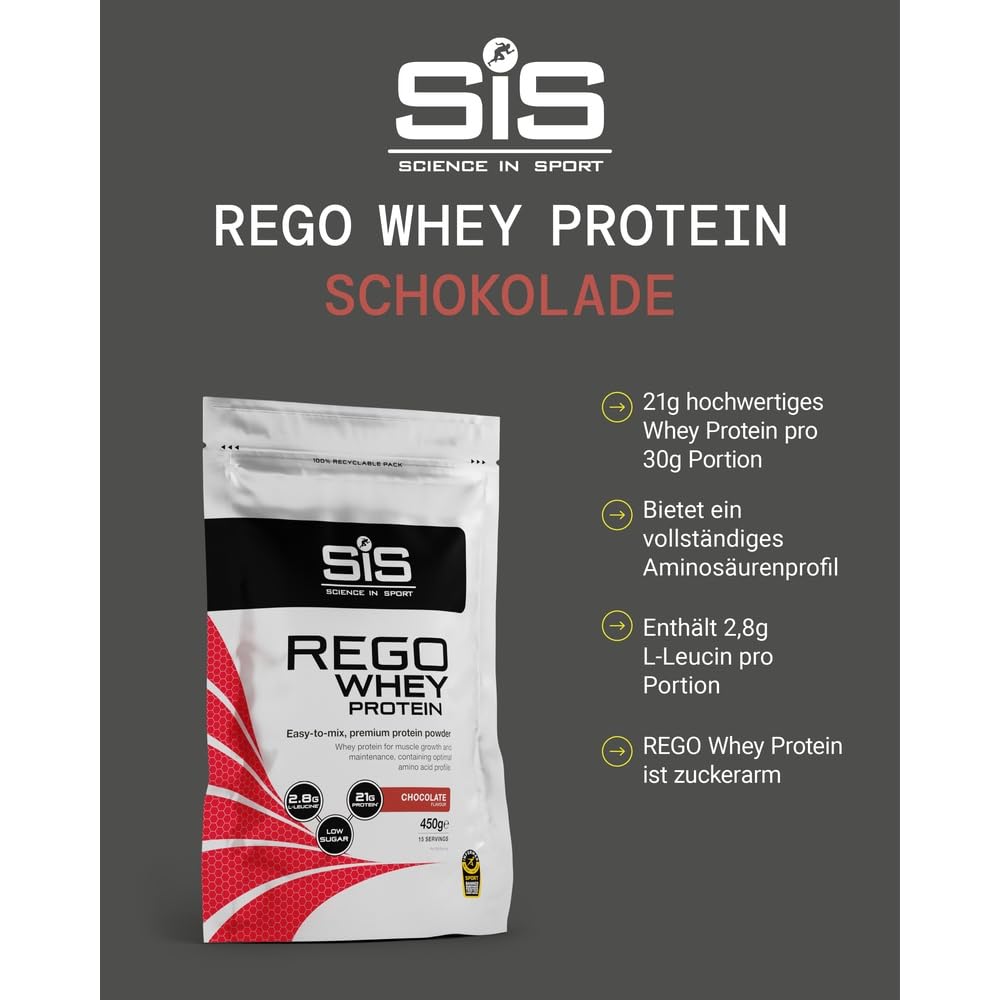 science-in-sport-rego-whey-protein-schokolade-450g image 2