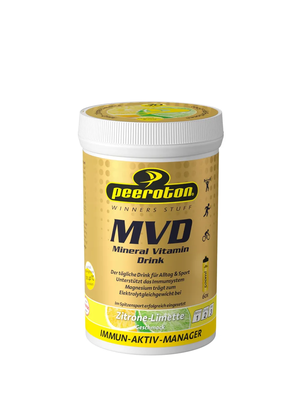peeroton-mvd-mineral-vitamin-drink-zitrone-limette-300g-pulver image 1