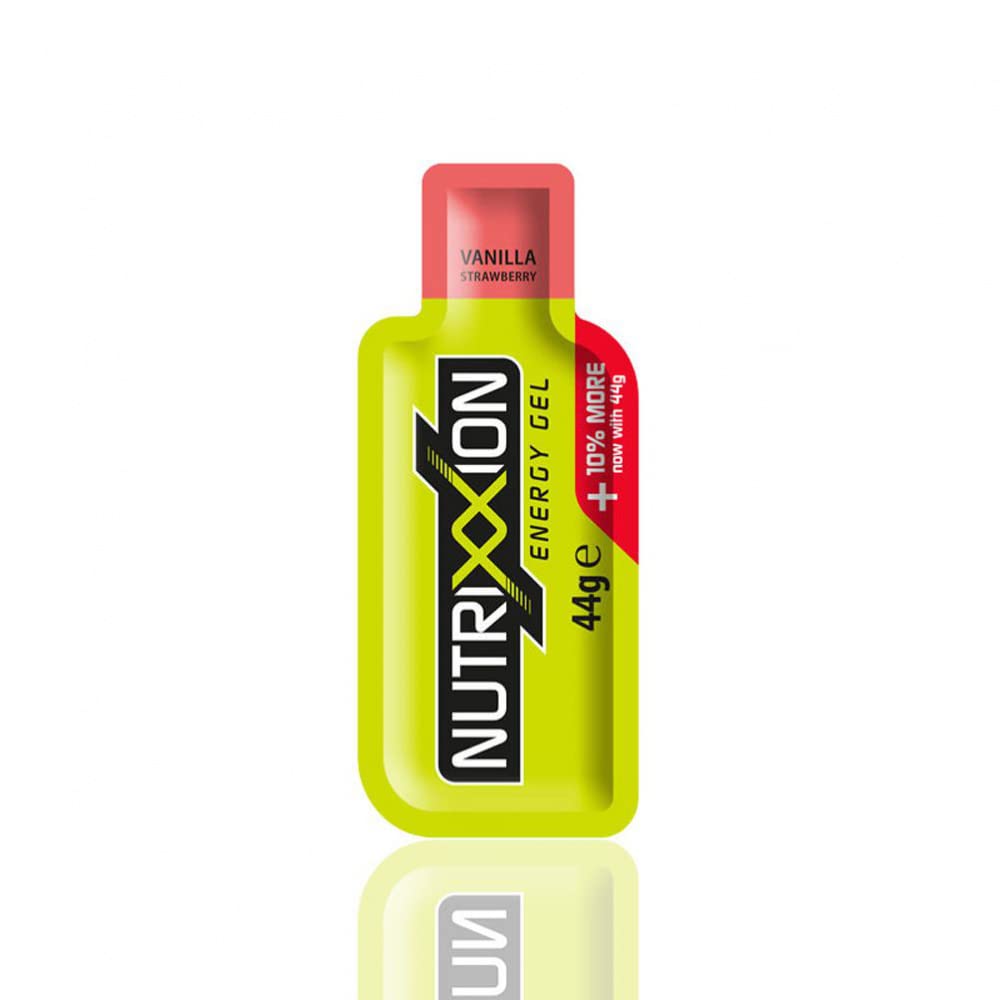 nutrixxion-energy-gel-sport-bcaa-high-carb-gel-44g-vanilla-strawberry image 1