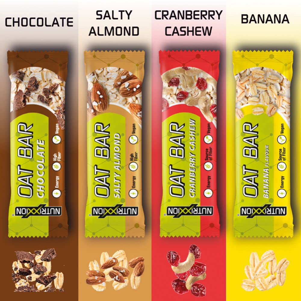 nutrixxion-energie-power-oat-riegel-cranberry-cashew-5-x-50-g-vegan image 2